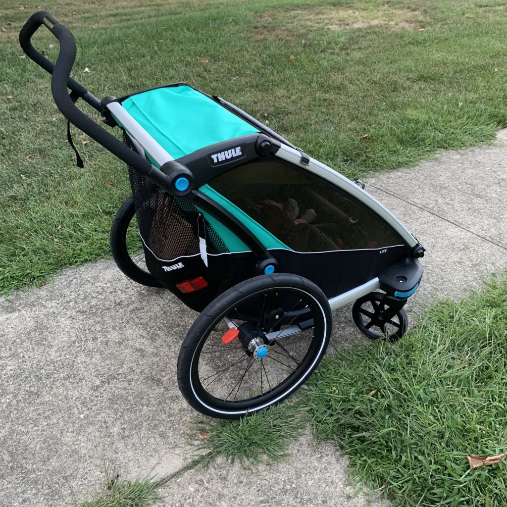thule bike trailer infant sling